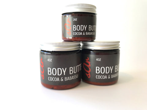 All-Natural Body Butter made with organic ingredients